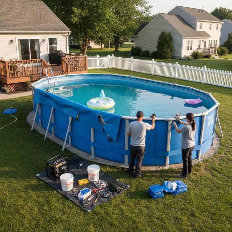 Above Ground Pool Repair
