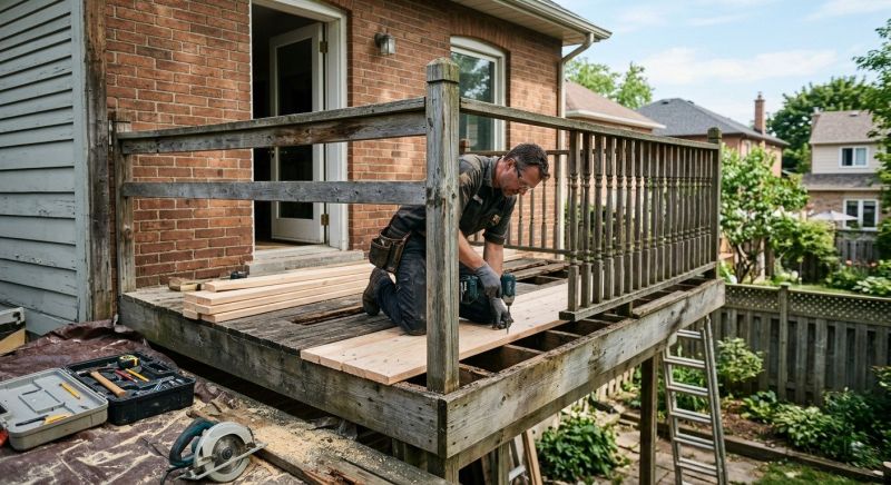 Deck Stairs Repair in Seattle, WA